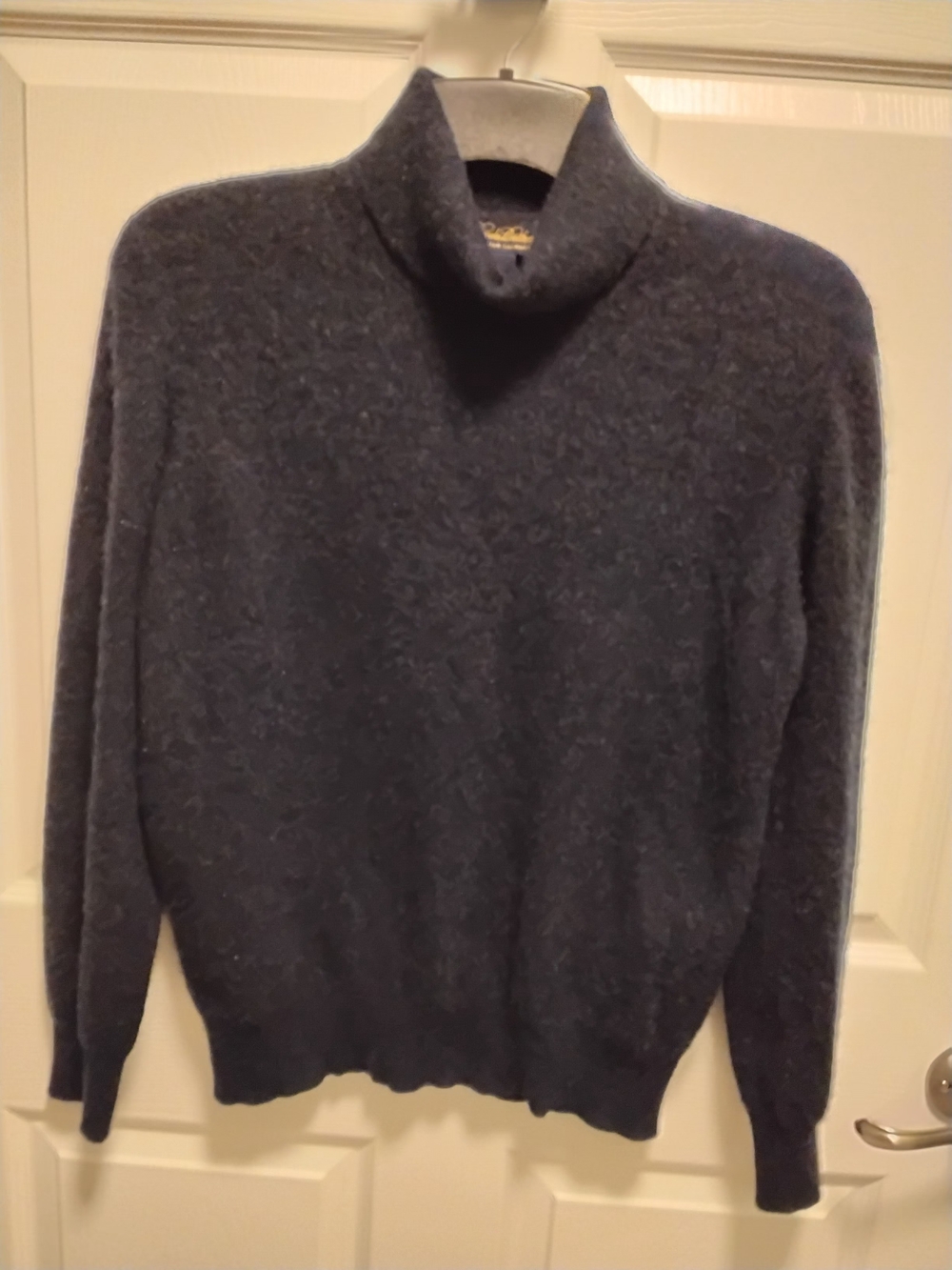 Brooks Brothers Mens  3 Ply Italian Cashmere Sweater Size Lg